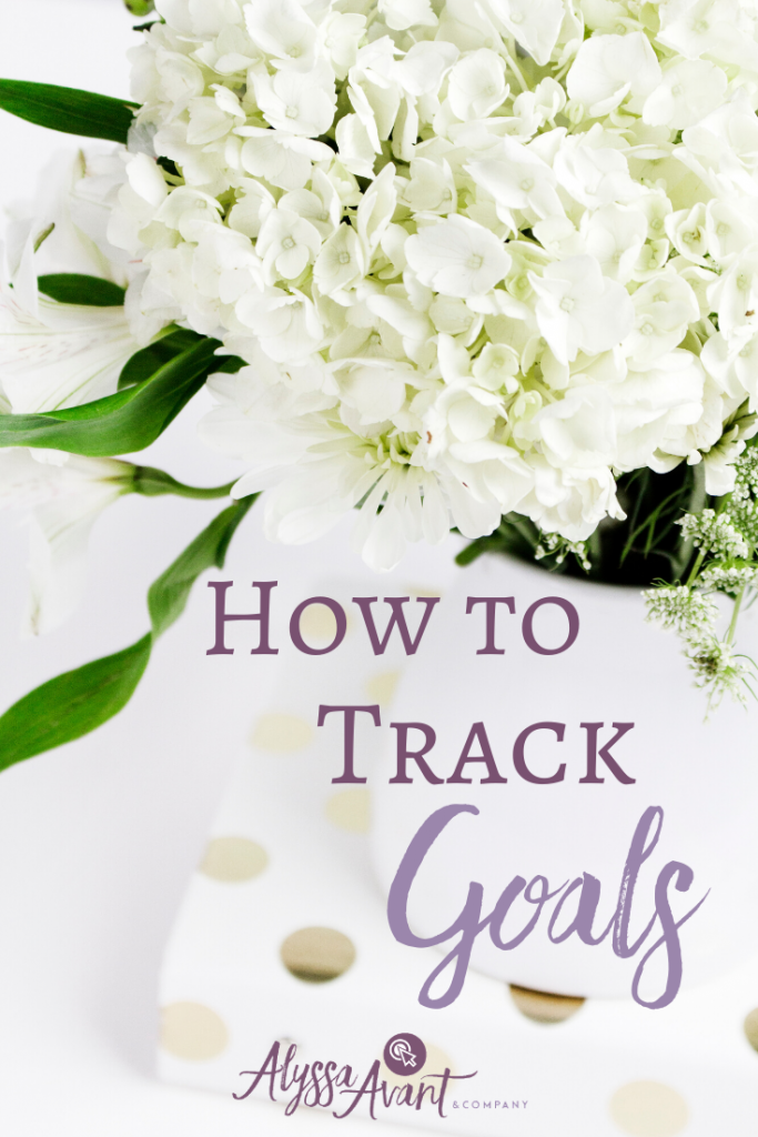 how to track your goals