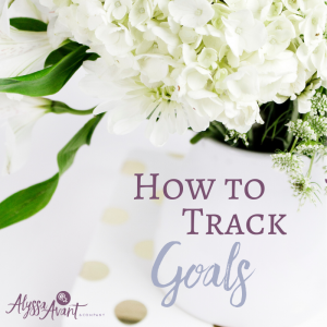 How to Track Your goals