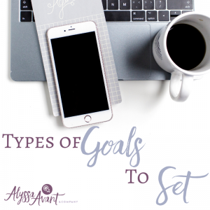 Types of Goals to set