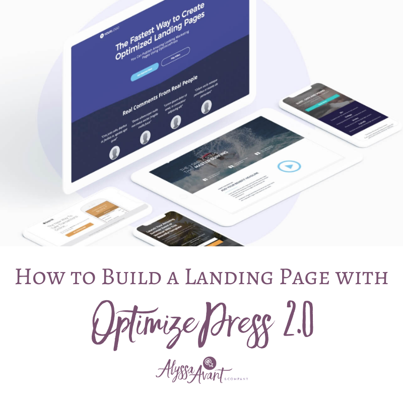 How to Build a Landing Page with OptimizePress