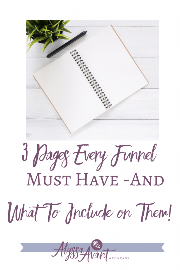 3 Pages Every Funnel Must Have and What to Include on Them