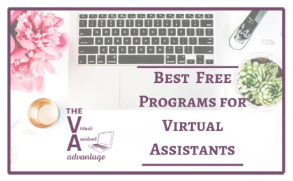 Best Free Programs for Virtual Assistants