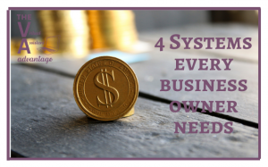 4 Systems Every Business Owner Needs
