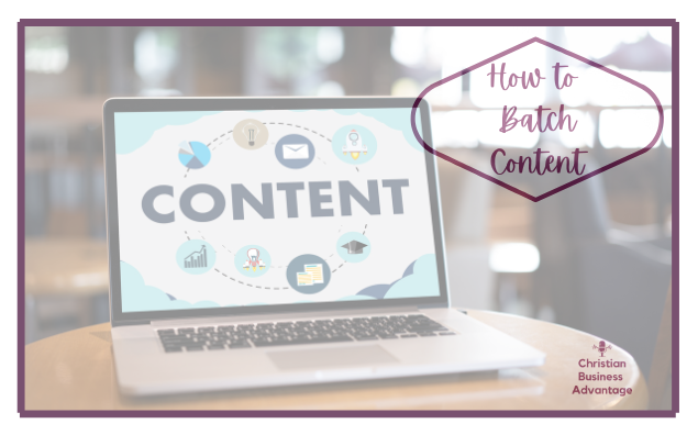 How to Batch Content