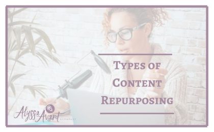Types of Content Repurposing