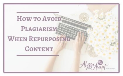 How to Avoid Plagiarism When Content Repurposing