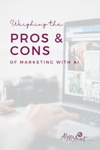 weighing the pros and cons of AI