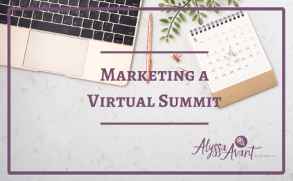 Marketing a Virtual Summit