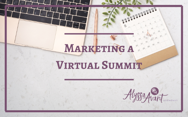 Marketing a Virtual Summit