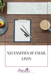 Necessities for List Building