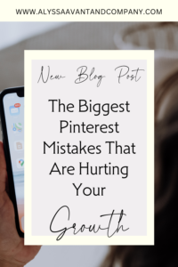 The Biggest Pinterest Mistakes that are Hurting your growth