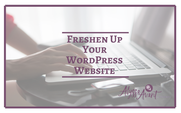 Freshen Up Your WordPress Website