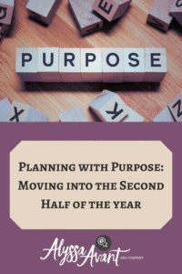planning with purpose