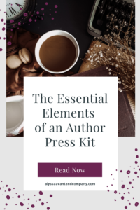 The Essential Elements of an Author Press Kit